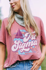 Tri Sigma Sailboat Tee