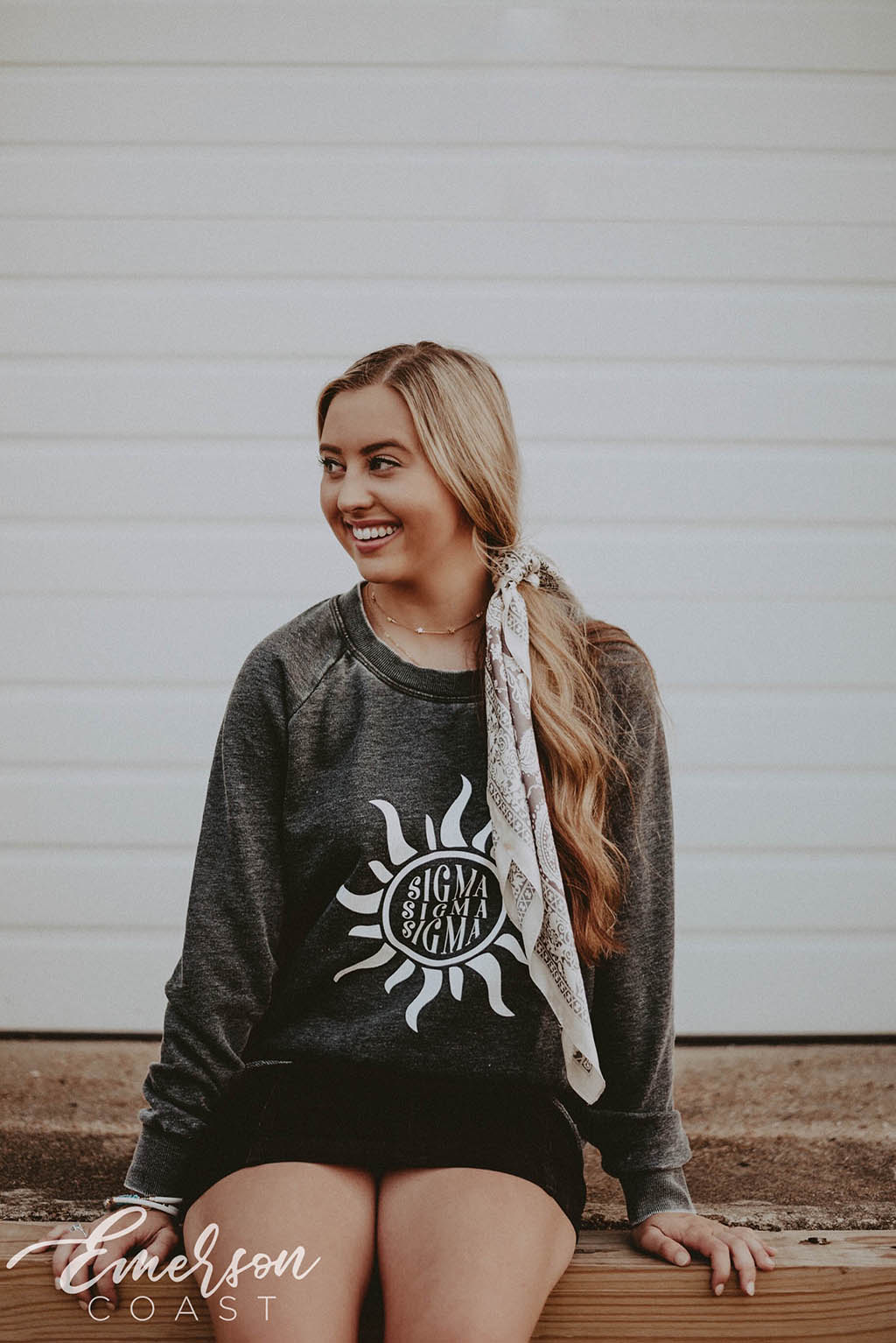 Sigma Sigma Sigma Sun Sweatshirt
