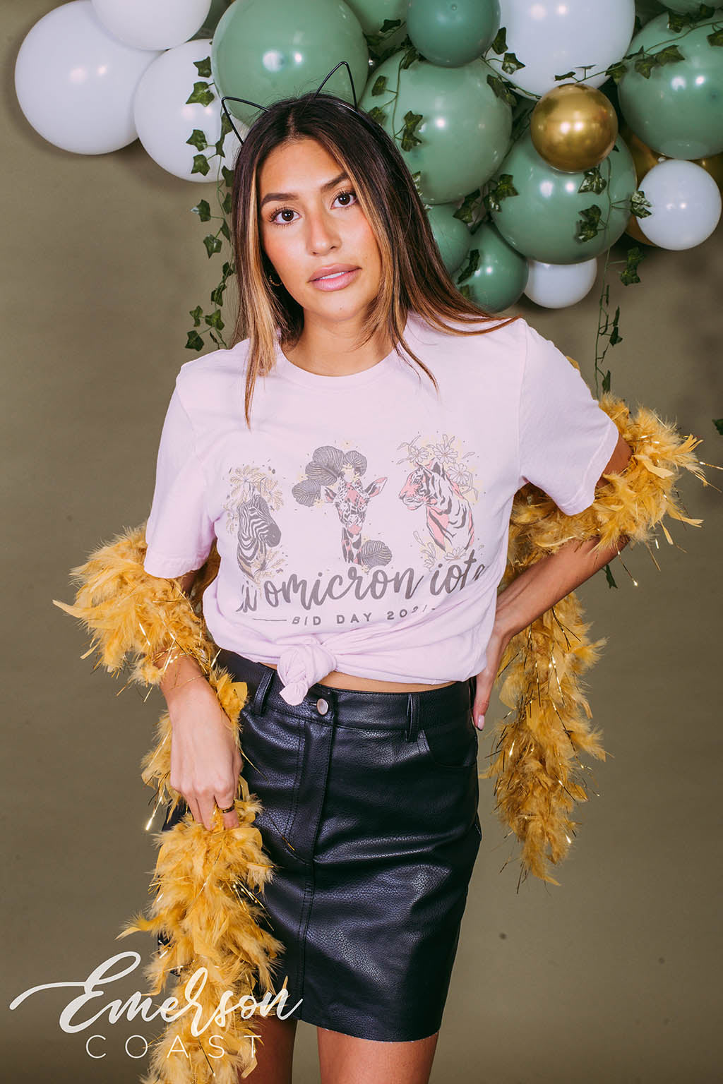 Xi Omicron Iota Jungle Bid Day Tee