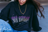 Chi O 3D Stardust Sweatshirt