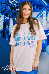 Chi Omega Philanthropy Make A Wish Ombre Tee