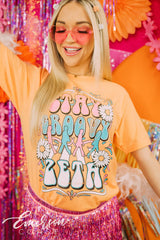 Zeta Tau Alpha Bid Day Stay Groovy Tee