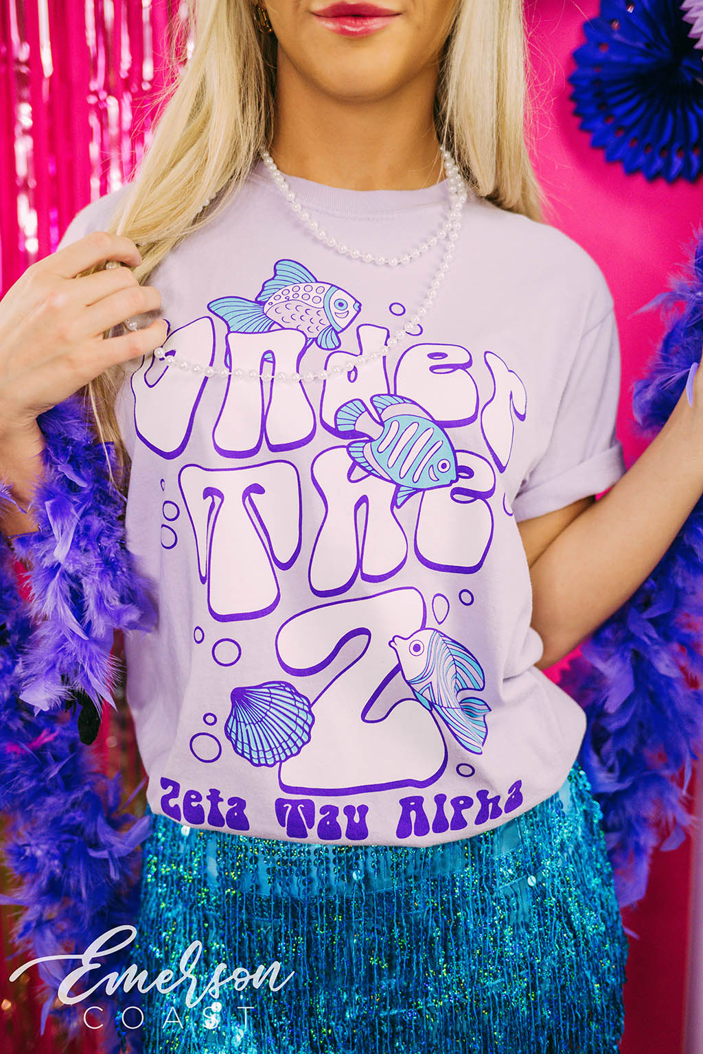 Zeta Tau Alpha Bid Day Under The Z Tee