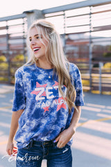 Zeta Color Pop Tie Dye Tee