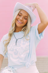 Zeta Tau Alpha Light Blue Bid Day Tee