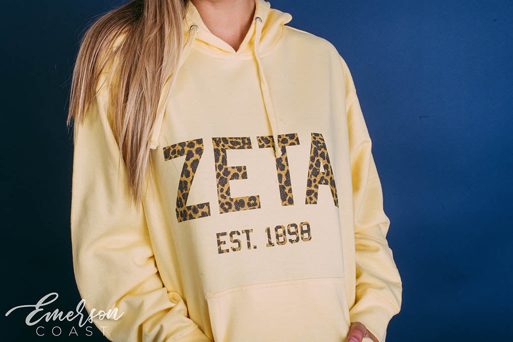 Zeta Animal Print PR Hoodie