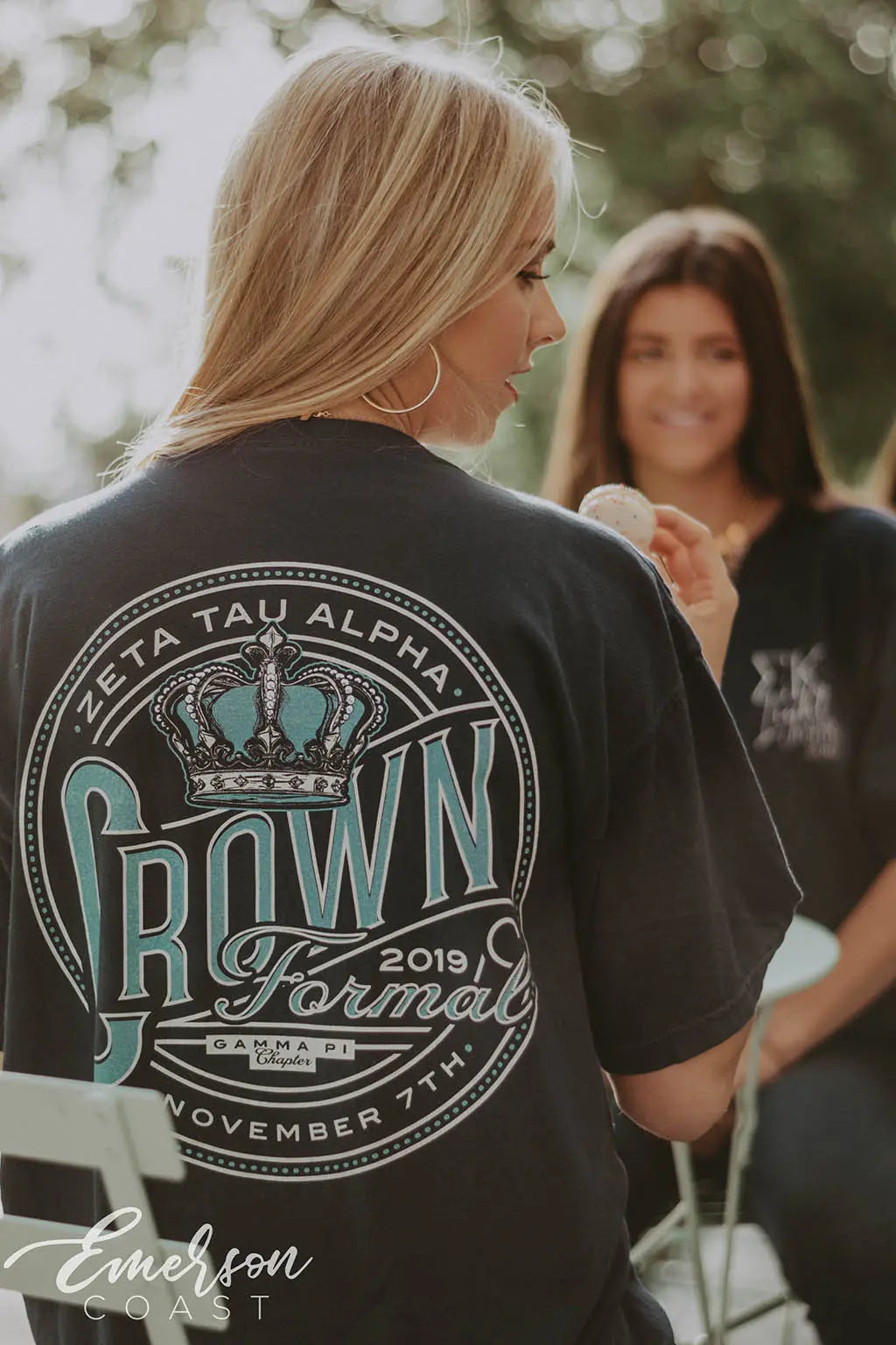 Zeta Tau Alpha Crown Formal Tee