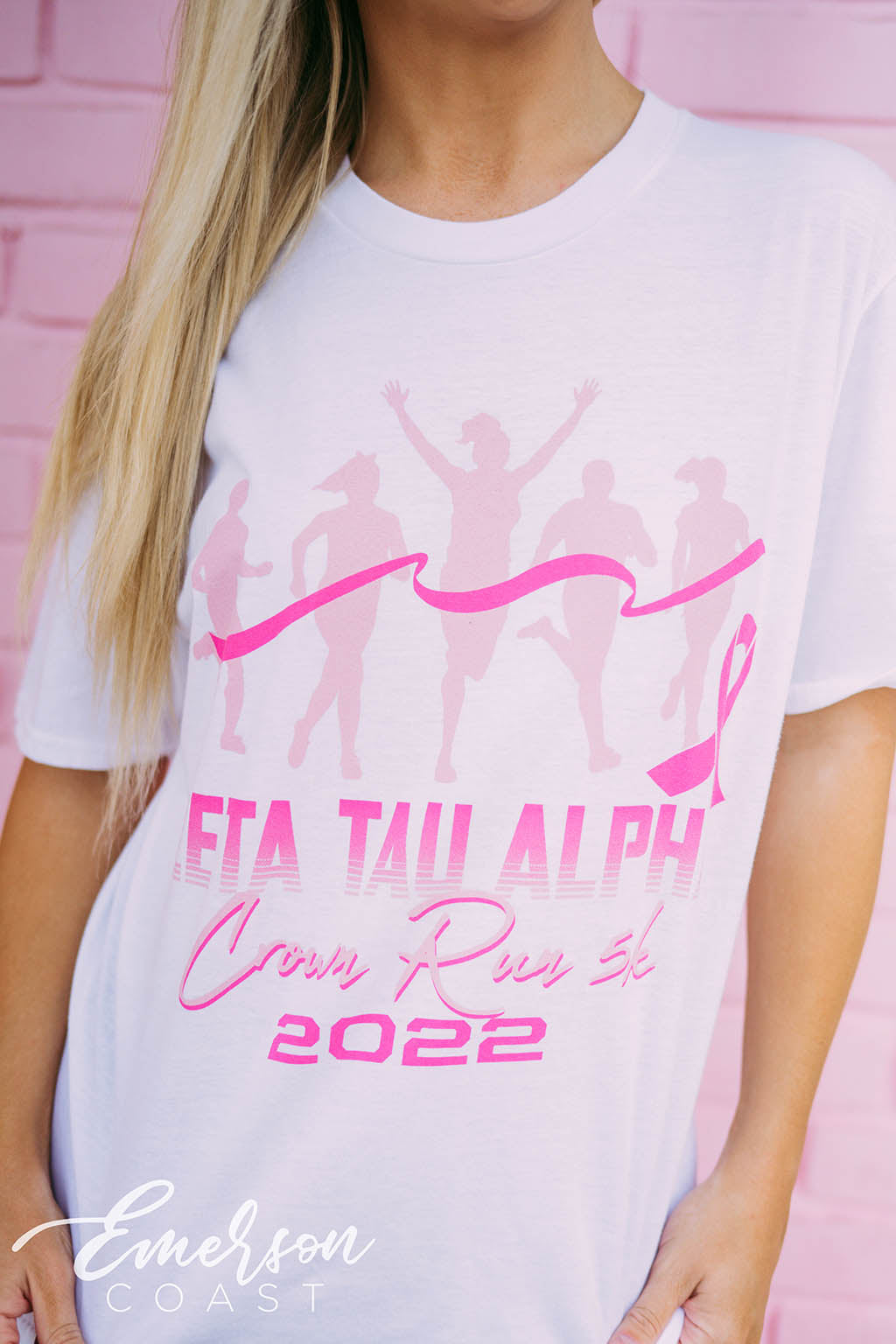 Zeta Tau Alpha Philanthropy Crown Run Tee