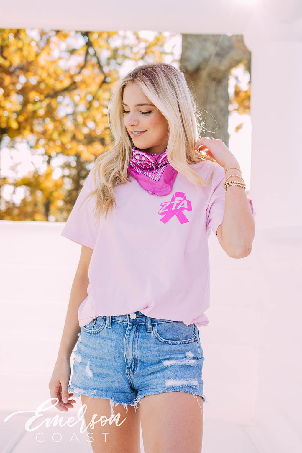Zeta Tau Alpha Philanthropy Fights For 1 in 8 Tee