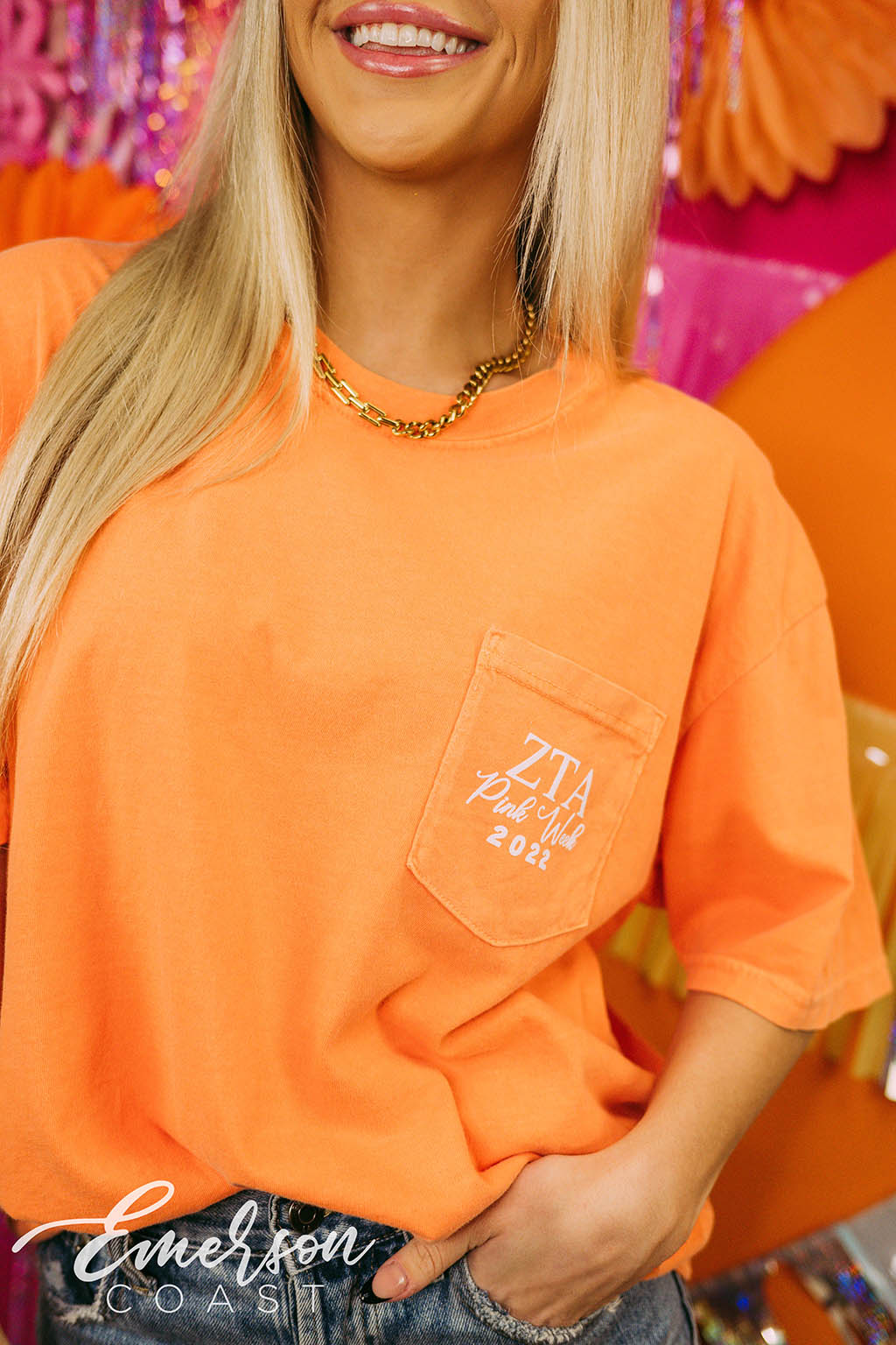 Zeta Tau Alpha Philanthropy Pink Week Campus Tee