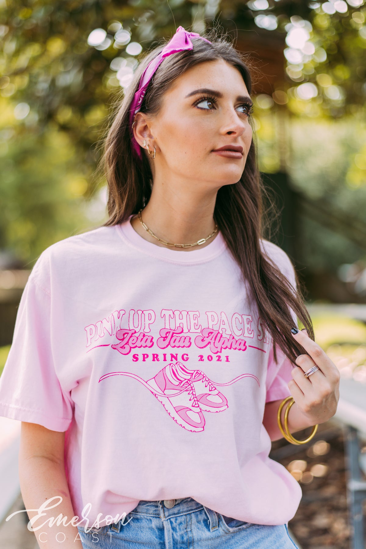 ZTA Pink Up The Pace Tee