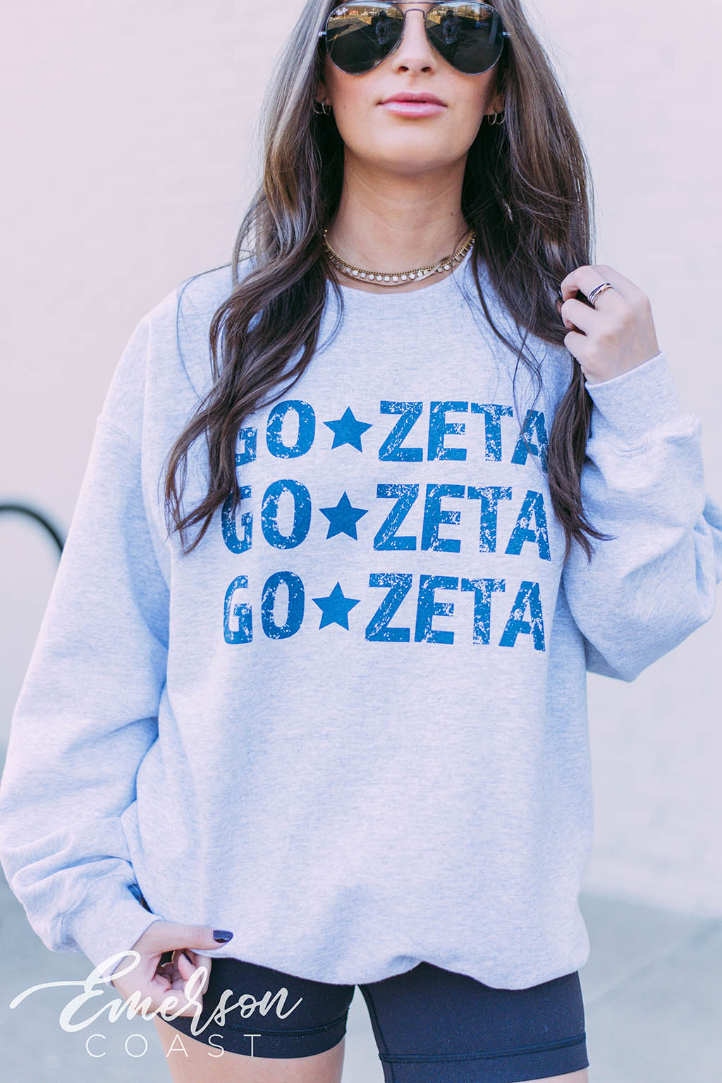 Go Zeta Star Sweatshirt