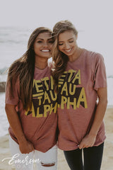 Zeta Tau Alpha 3D Pr Tee
