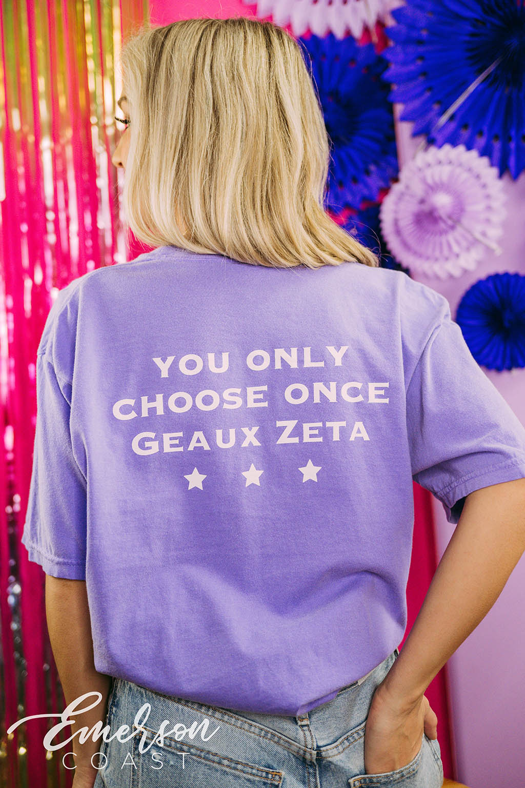Zeta Tau Alpha You Only Choose Once Tee