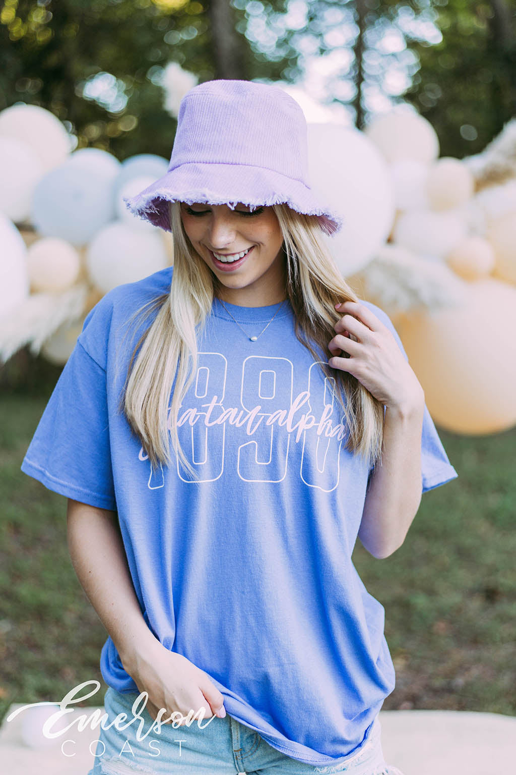 Zeta Tau Alpha Purple PR Tee