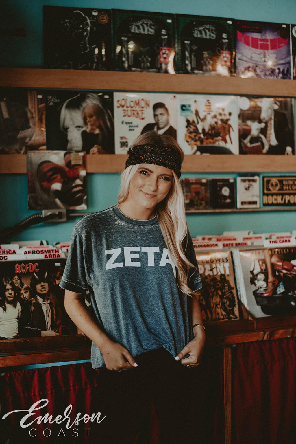 Zeta Simple Acid Wash PR Tshirt
