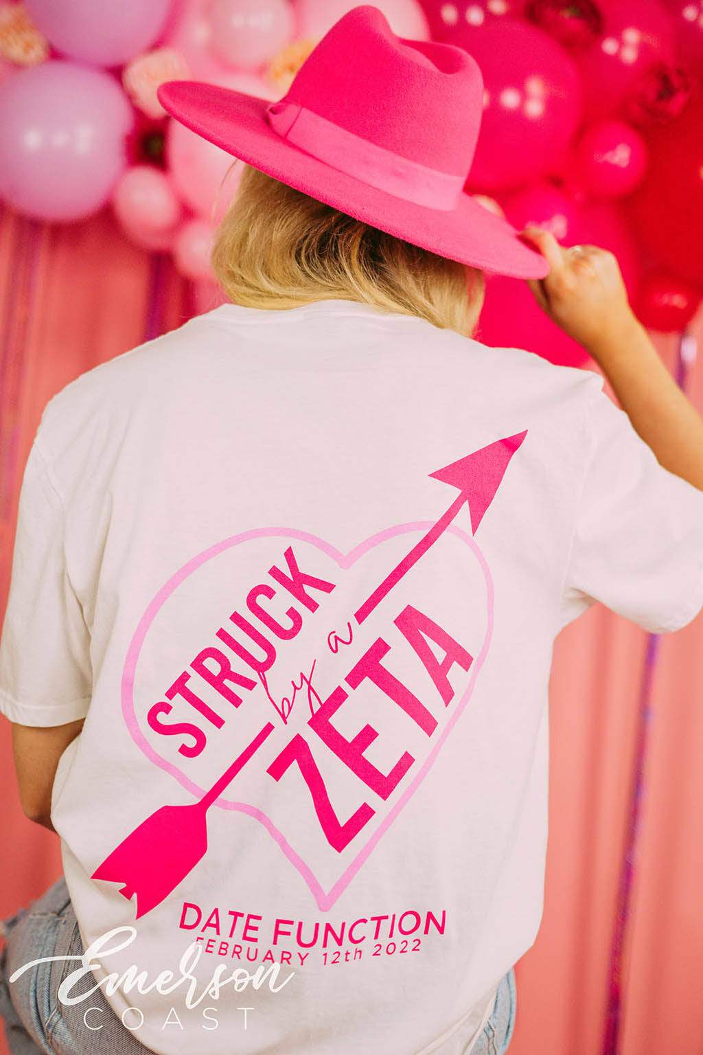 Zeta Struck By A Zeta Date Function Tee