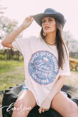Zeta Tau Alpha Bid Day Built Tough Ford Themed Tee