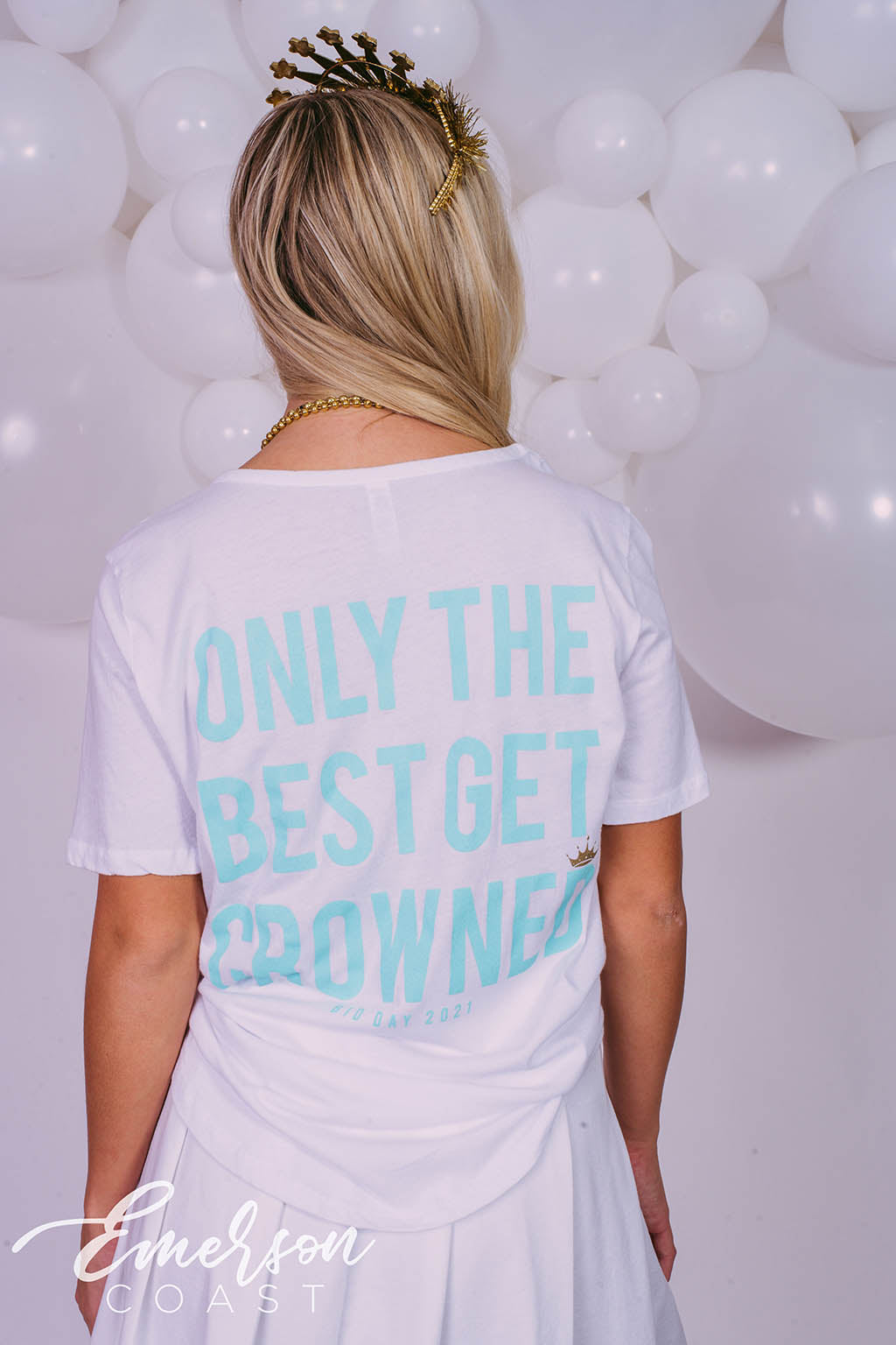 Zeta Only The Best Get Crowned Bid Day Notch Tee