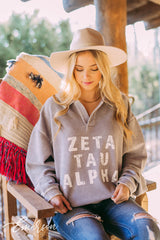 ZTA Lavender Gray Collared Cord