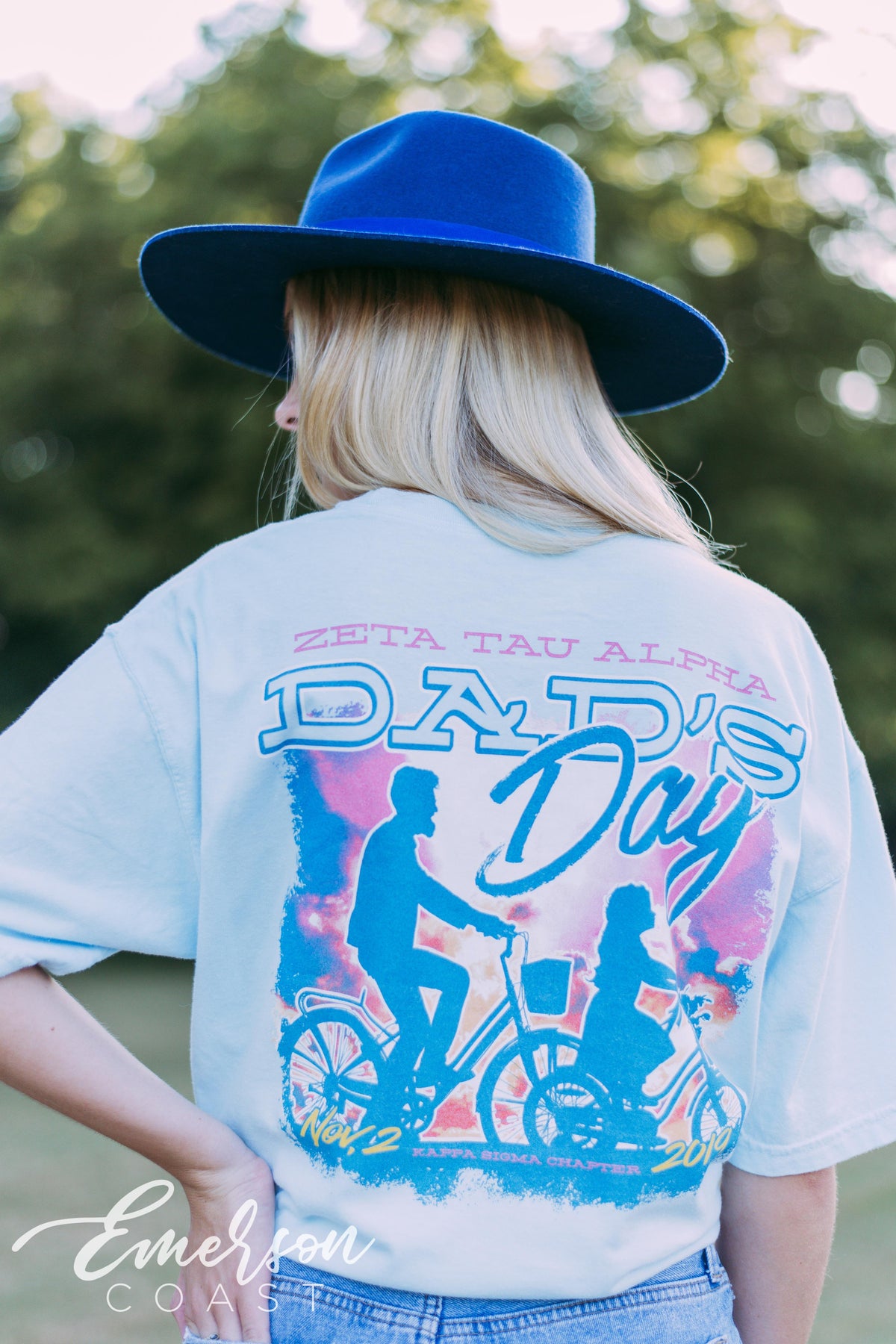 ZTA Biking Dads Day Tshirt