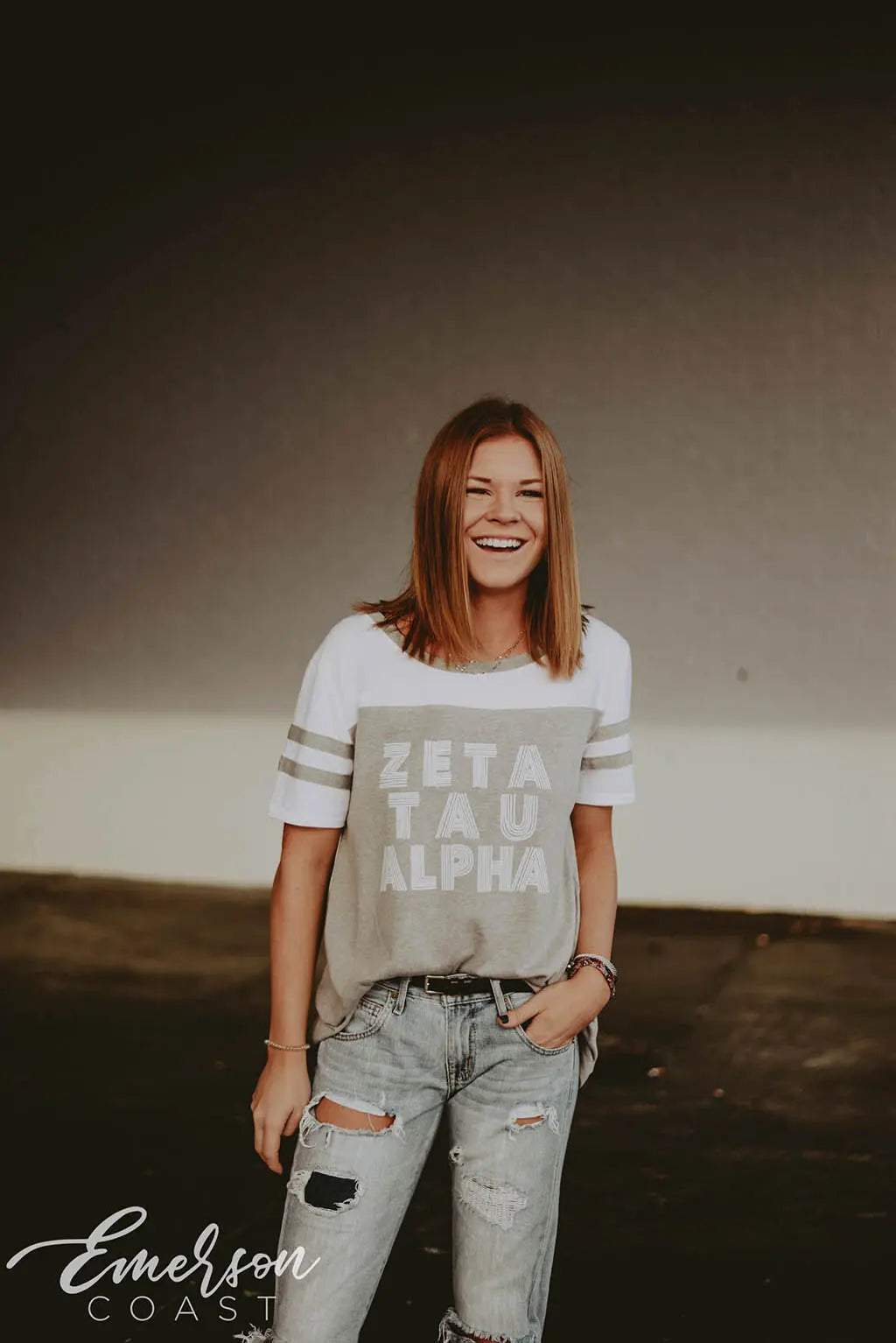 ZTA Simple Football T-shirt