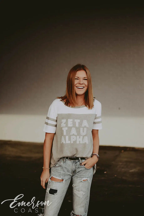 ZTA Simple Football T-shirt