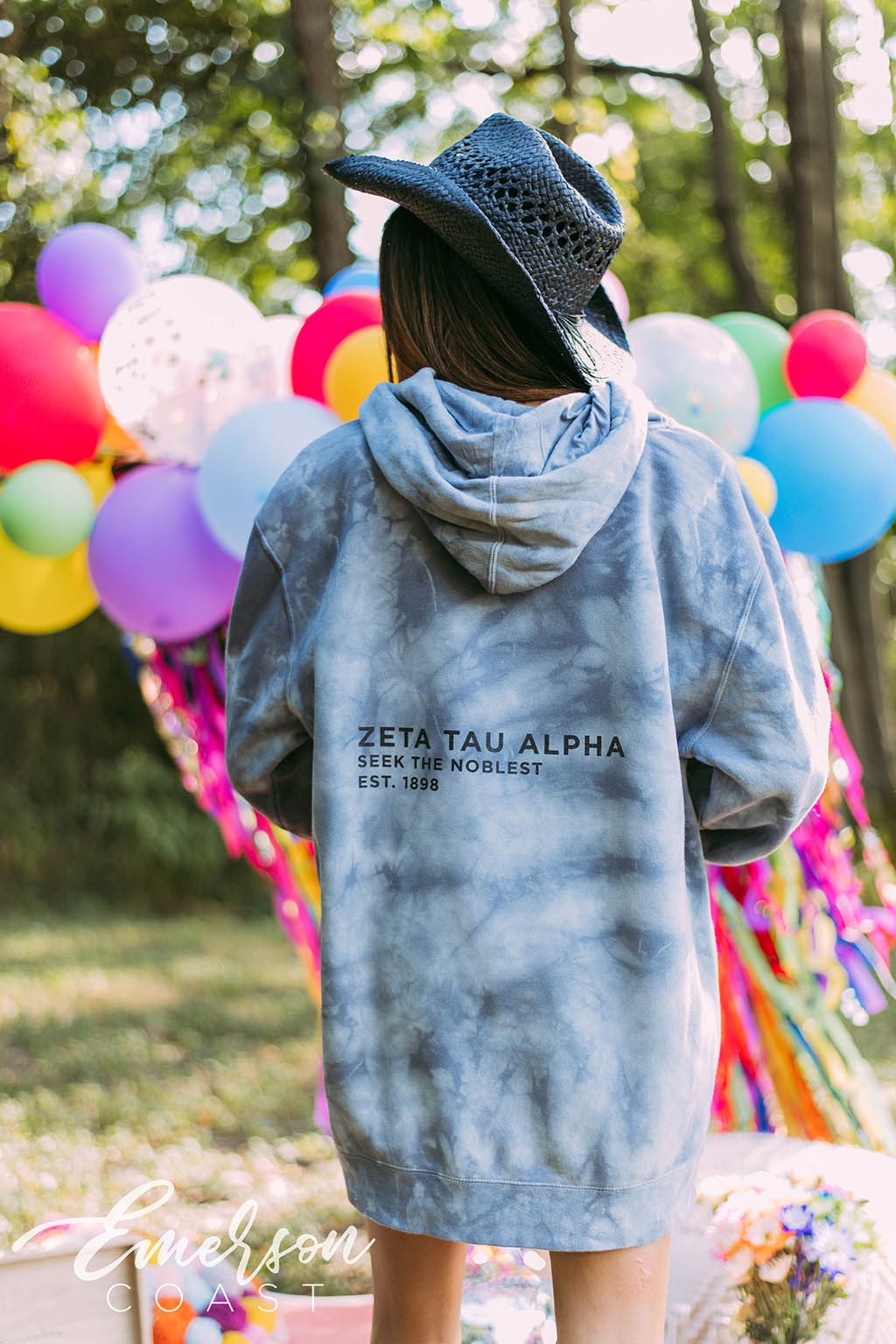 Zeta Tau Alpha Seek The Noblest Hoodie