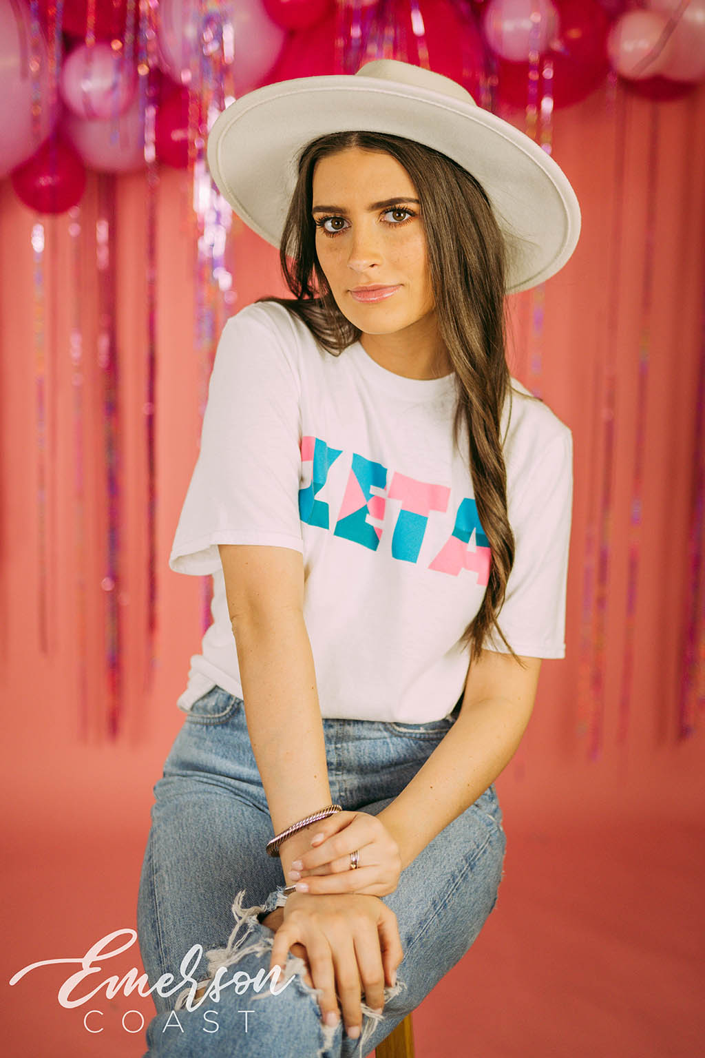 Zeta Tau Alpha Abstract Recruitment Tee
