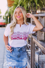 Zeta Tau Alpha Repeating Recruitment Tee