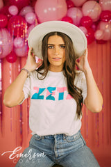 Zeta Tau Alpha Abstract Recruitment Tee
