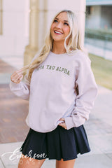 Zeta Tau Alpha Classic Sand Sweatshirt