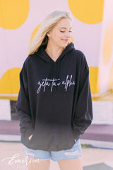 Zeta Tau Alpha Black PR Hoodie