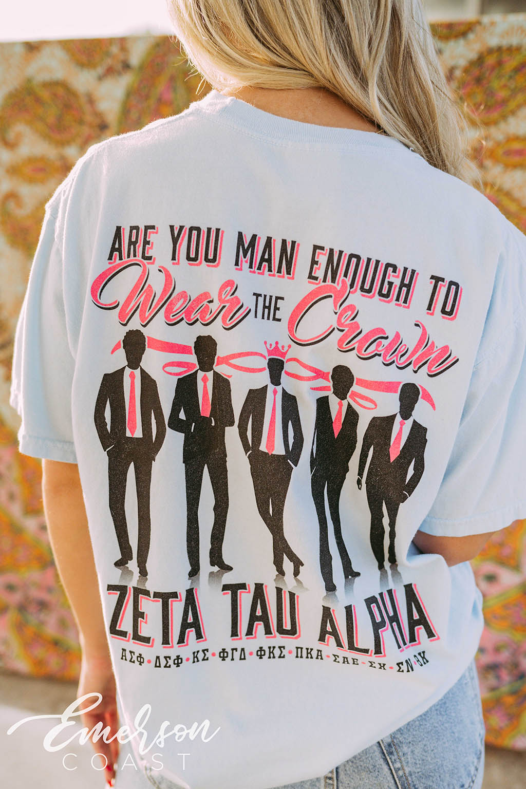 Zeta Tau Alpha Philanthropy Wear The Crown Tee