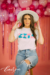 Zeta Tau Alpha Abstract Recruitment Tee