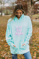 Zeta Tau Alpha Bright PR Hoodie