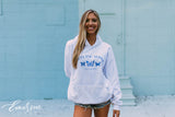 Zeta Tau Alpha Blue Butterfly Hoodie