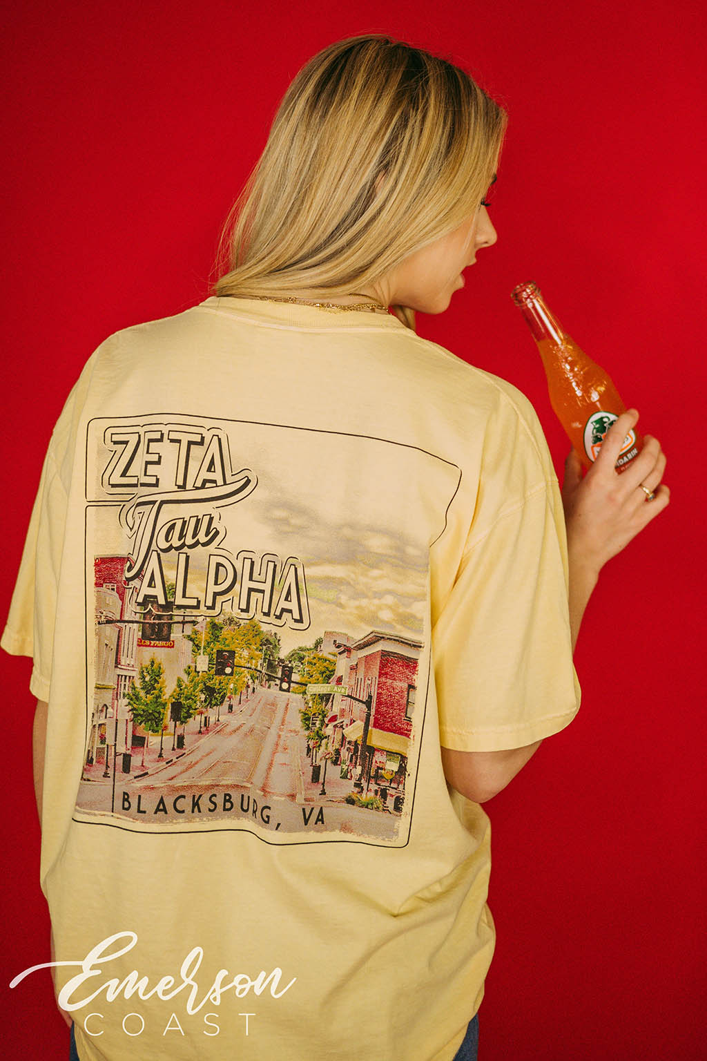 ZTA Blacksburg Pink Week Tee