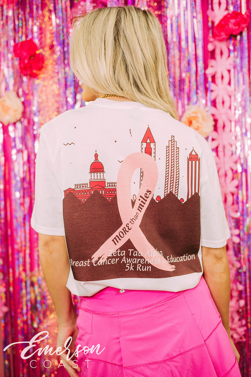 Zeta Tau Alpha Philanthropy More Than Miles 5k Tee
