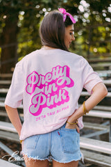 Zeta Tau Alpha Pretty In Pink Virtual 5K Tee