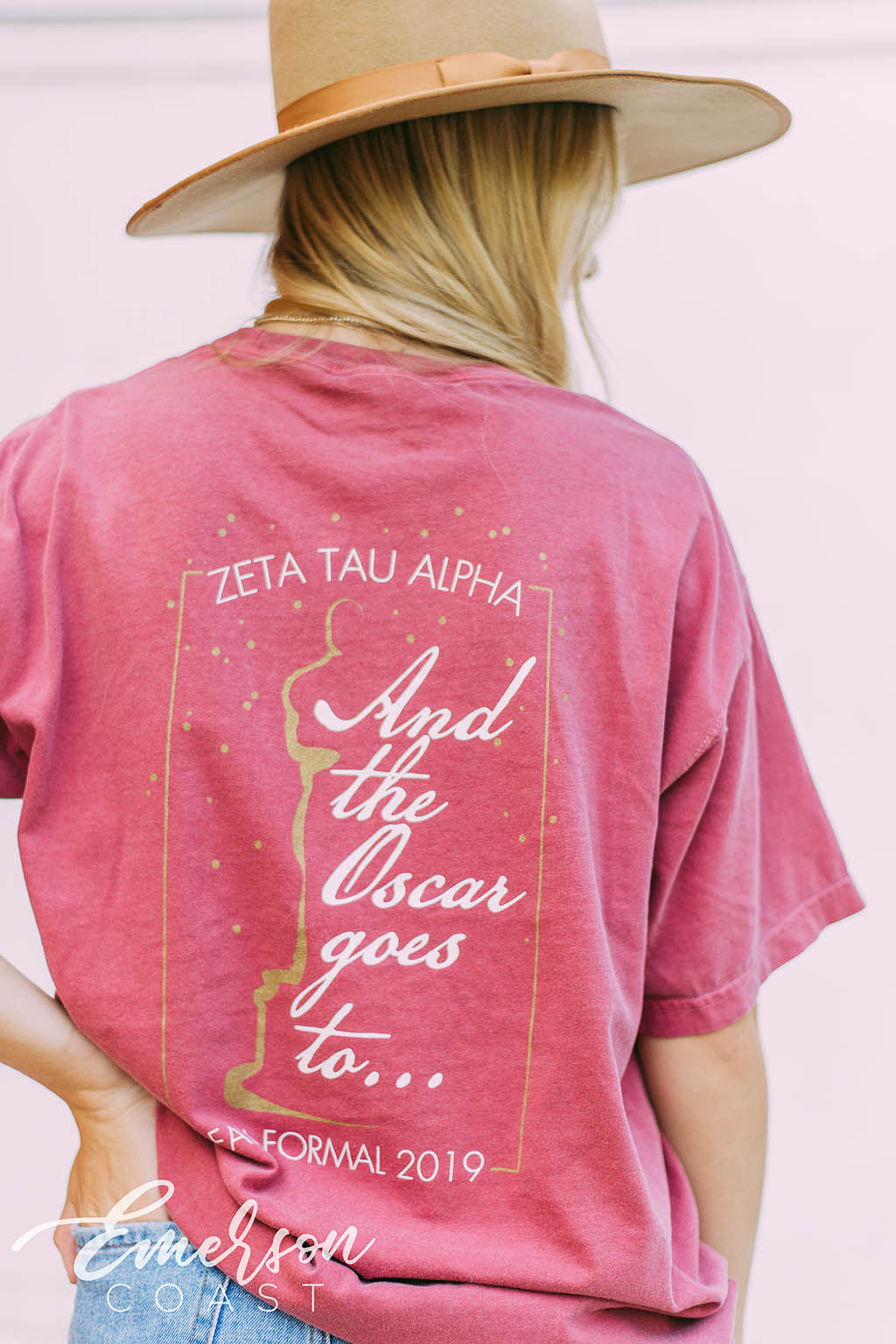 Zeta Tau Alpha Oscars Semi Formal Tee