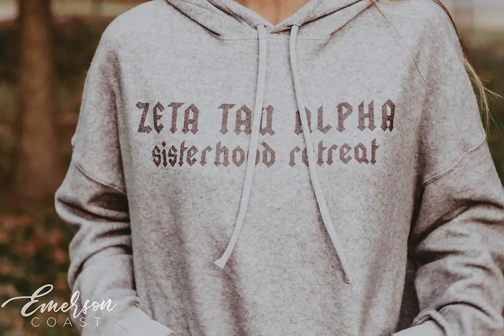 Zeta Tau Alpha Sisterhood Retreat Hoodie