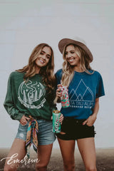 Kappa Delta Sisterhood Retreat Mineral Wash Long Sleeve Tee