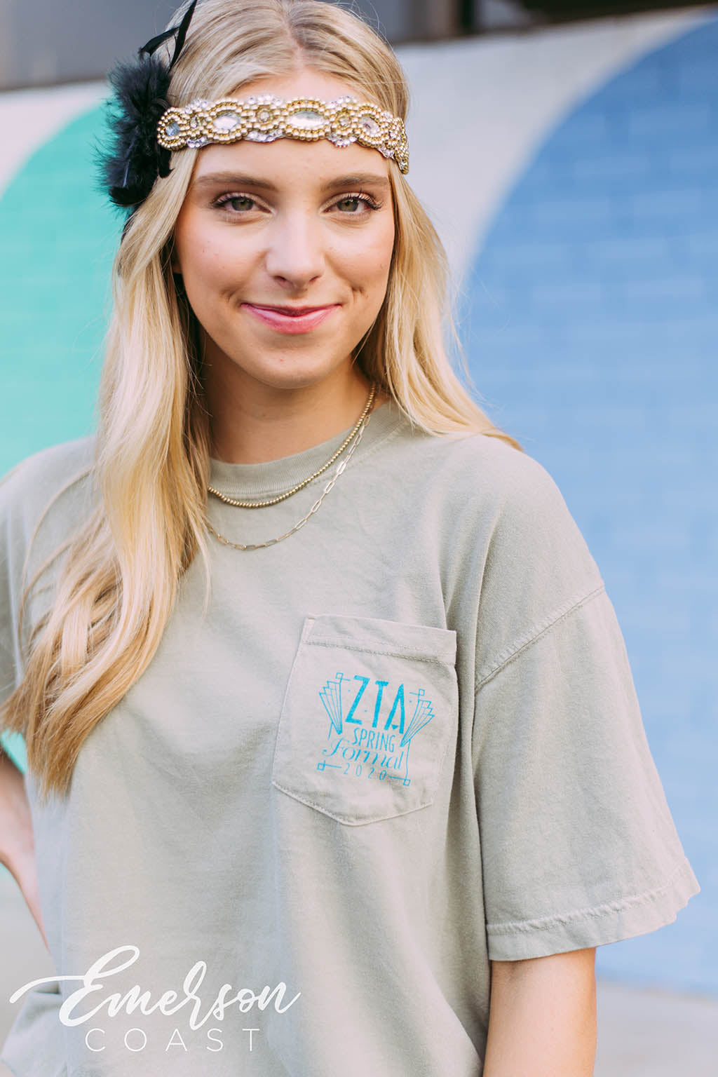 Zeta Tau Alpha Great Gatsby Spring Formal Tee