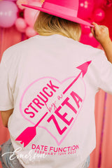Zeta Struck By A Zeta Date Function Tee