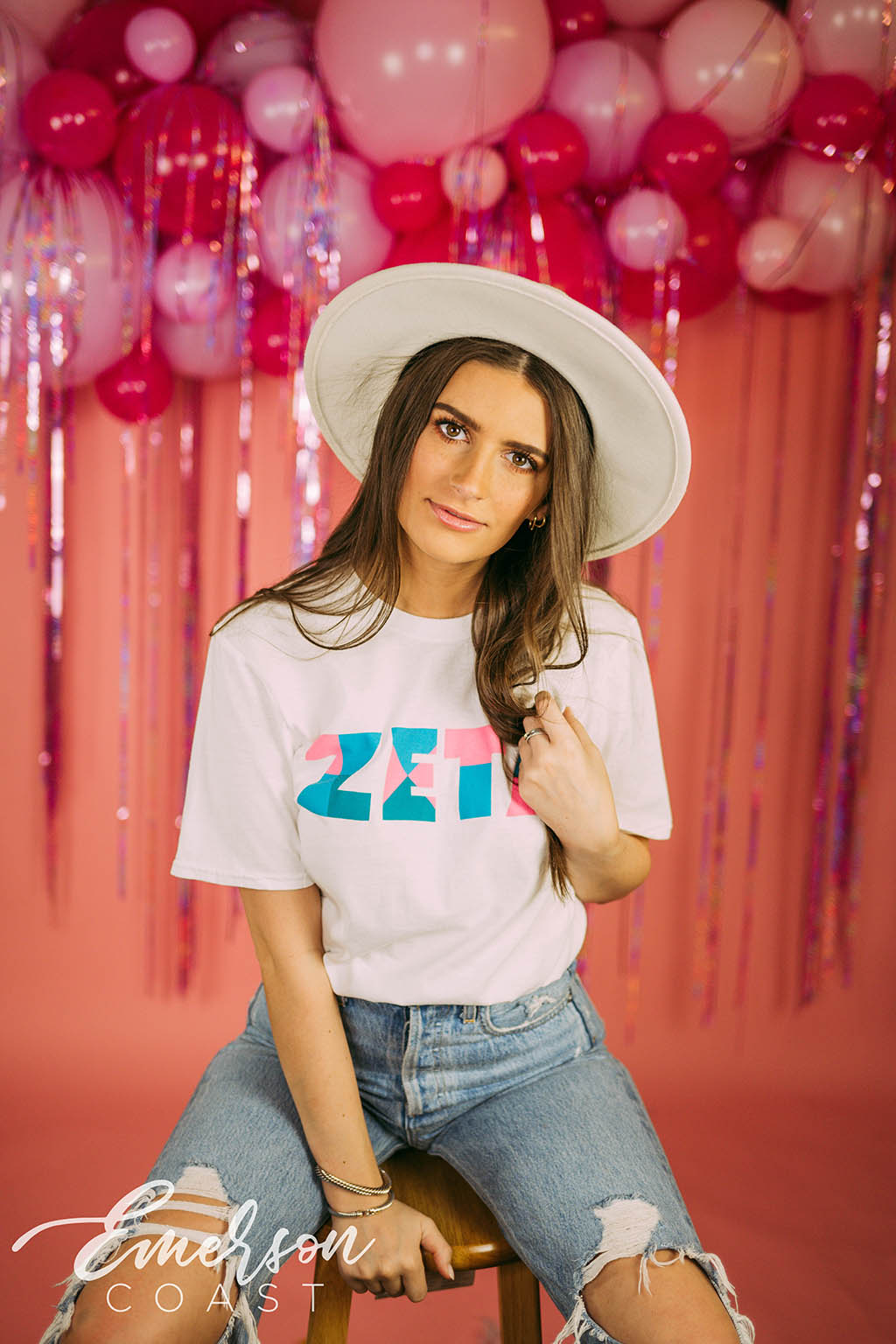 Zeta Tau Alpha Abstract Recruitment Tee